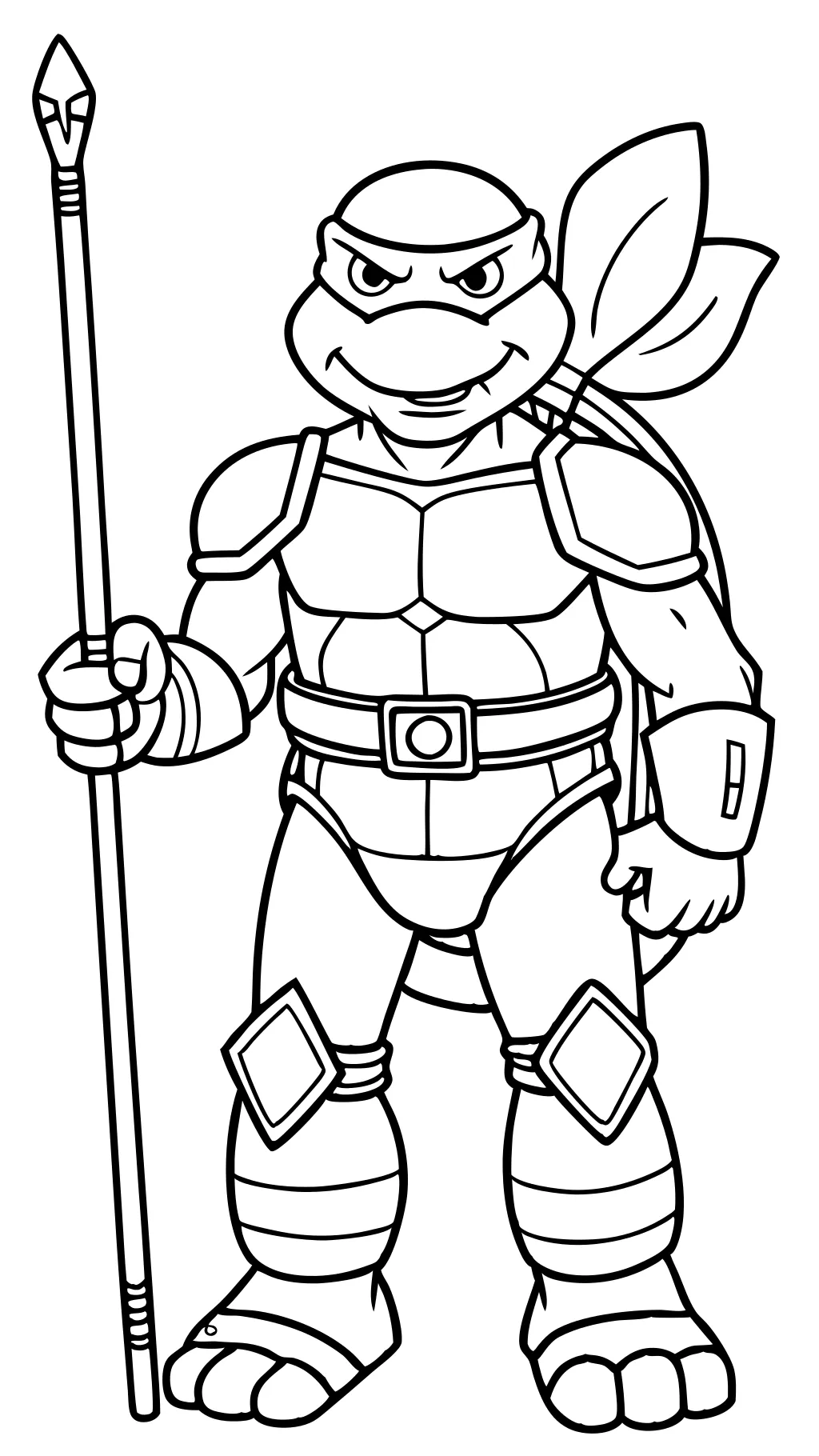 Tmnt Donatello Coloring Pages